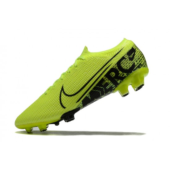 Nike Mercurial Vapor 13 Elite FG Green Black Low Men Football Boots