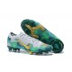 Nike Mercurial Vapor 13 Elite FG Green Gold White Low Men Football Boots