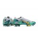 Nike Mercurial Vapor 13 Elite FG Green Gold White Low Men Football Boots