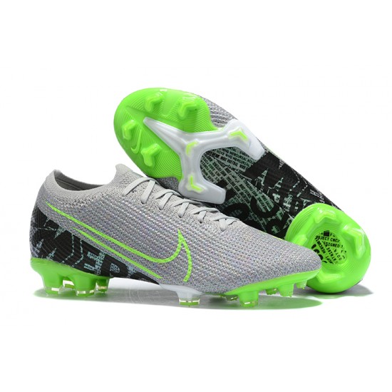 Nike Mercurial Vapor 13 Elite FG Green Gray Black Low Men Football Boots