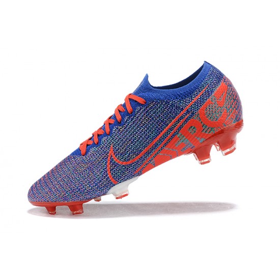 Nike Mercurial Vapor 13 Elite FG Light/Blue Orange Low Men Football Boots