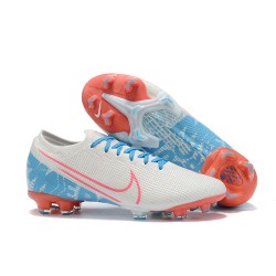 Nike Mercurial Vapor 13 Elite FG Light/Blue Orange White Low Men Football Boots