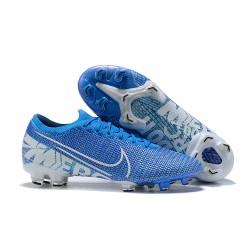 Nike Mercurial Vapor 13 Elite FG Light/Blue White Low Men Football Boots