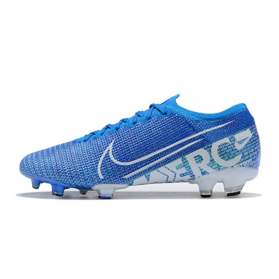 Nike Mercurial Vapor 13 Elite FG Light/Blue White Low Men Football Boots