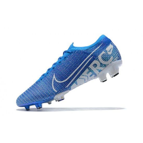Nike Mercurial Vapor 13 Elite FG Light/Blue White Low Men Football Boots