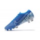 Nike Mercurial Vapor 13 Elite FG Light/Blue White Low Men Football Boots