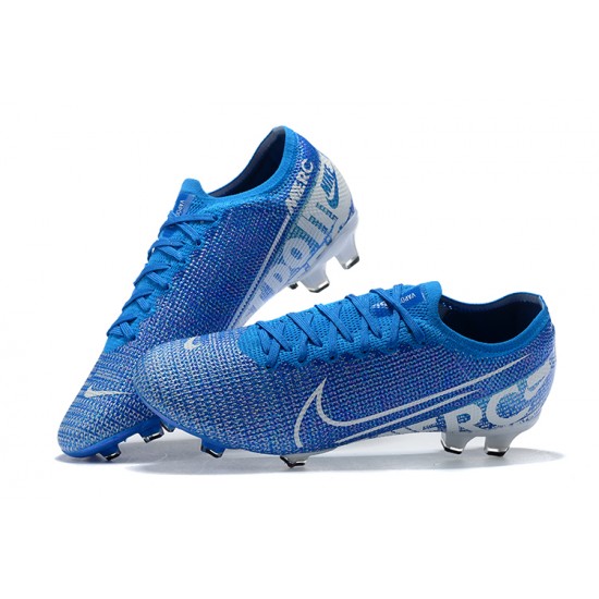 Nike Mercurial Vapor 13 Elite FG Light/Blue White Low Men Football Boots