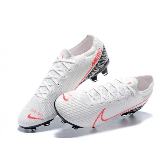 Nike Mercurial Vapor 13 Elite FG Light/Orange Black White Low Men Football Boots