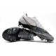 Nike Mercurial Vapor 13 Elite FG Low White Black Men Football Boots