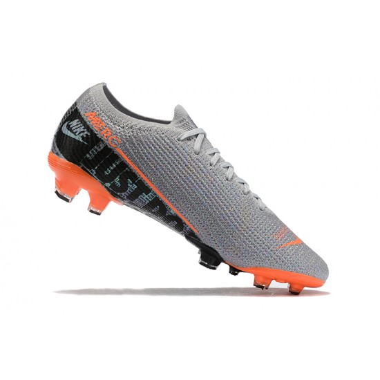 Nike Mercurial Vapor 13 Elite FG Orange Gray Black Green Low Men Football Boots