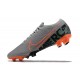 Nike Mercurial Vapor 13 Elite FG Orange Gray Black Green Low Men Football Boots