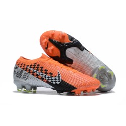 Nike Mercurial Vapor 13 Elite FG Orange Gray Black Low Men Football Boots