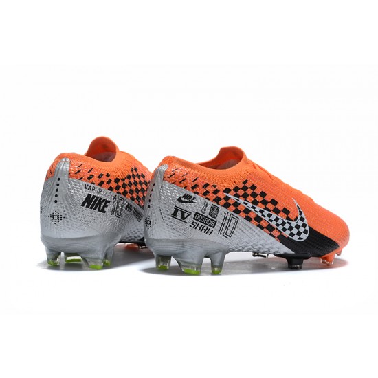 Nike Mercurial Vapor 13 Elite FG Orange Gray Black Low Men Football Boots