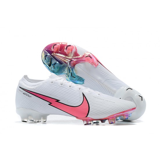 Nike Mercurial Vapor 13 Elite FG Pink Blue White Low Men Football Boots