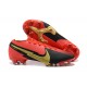 Nike Mercurial Vapor 13 Elite FG Red Black Gold Low Men Football Boots