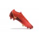 Nike Mercurial Vapor 13 Elite FG Red Black Gold Low Men Football Boots