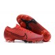 Nike Mercurial Vapor 13 Elite FG Red Black Low Men Football Boots
