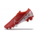 Nike Mercurial Vapor 13 Elite FG Red White Low Men Football Boots