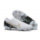 Nike Mercurial Vapor 13 Elite FG White Black Gold Green Low Men Football Boots