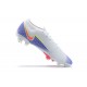 Nike Mercurial Vapor 13 Elite FG White Purple Pink Orange Low Men Football Boots