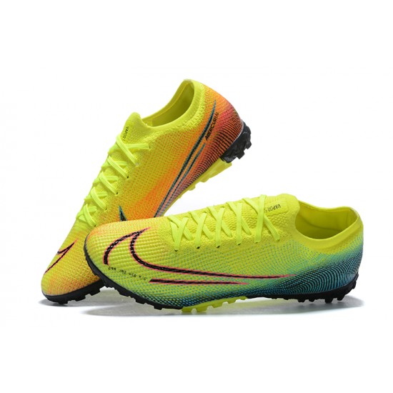 Nike Mercurial Vapor 13 Elite RB Mds IC Green Yellow Red Low Men Football Boots