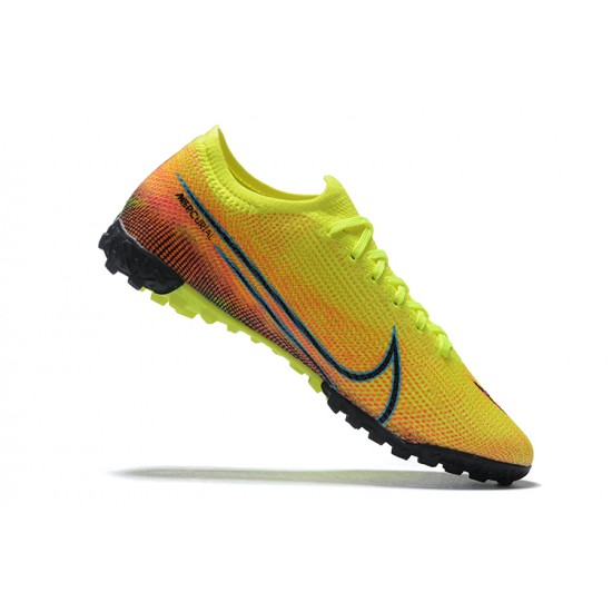 Nike Mercurial Vapor 13 Elite RB Mds IC Green Yellow Red Low Men Football Boots