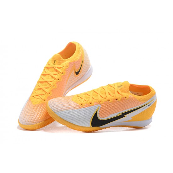 Nike Mercurial Vapor 13 Elite RB Mds IC Yellow White Black Low Men Football Boots