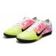 Nike Mercurial Vapor 13 Pro TF Low Pink Yellow Blue Men Football Boots