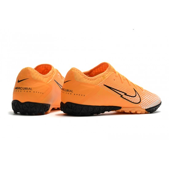 Nike Mercurial Vapor 13 Pro TF Orange Black Men Football Boots