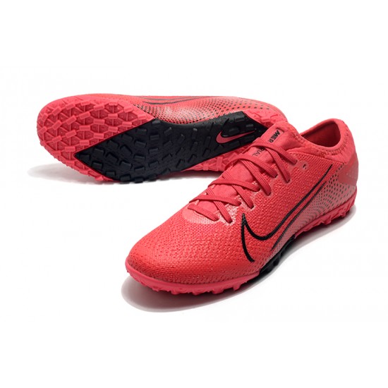 Nike Mercurial Vapor 13 Pro TF Red Black Men Football Boots