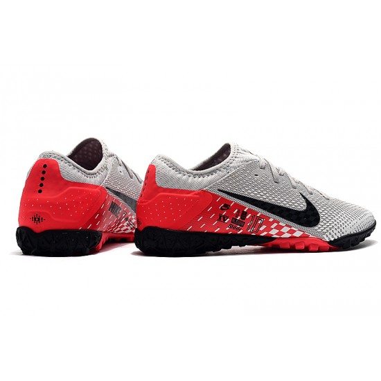 Nike Mercurial Vapor 13 Pro TF Silver Red Men Football Boots