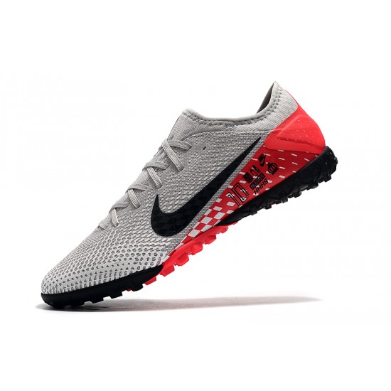 Nike Mercurial Vapor 13 Pro TF Silver Red Men Football Boots