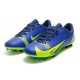 Nike Mercurial Vapor 14 Academy AG Low Blue Yellow Women/Men Football Boots