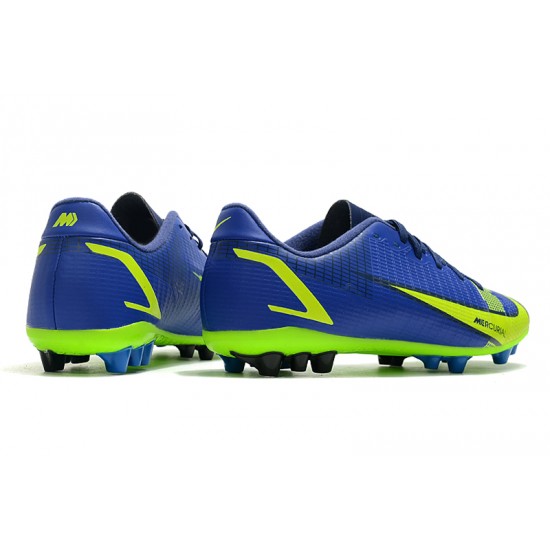 Nike Mercurial Vapor 14 Academy AG Low Blue Yellow Women/Men Football Boots