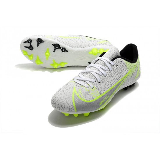 Nike Mercurial Vapor 14 Academy AG Low Grey Yellow Women/Men Football Boots