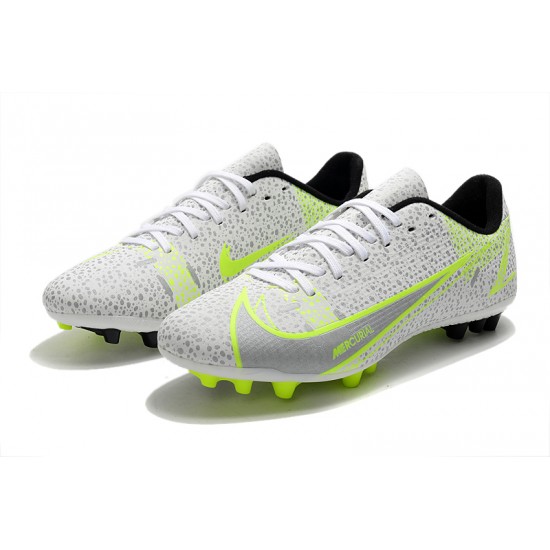 Nike Mercurial Vapor 14 Academy AG Low Grey Yellow Women/Men Football Boots