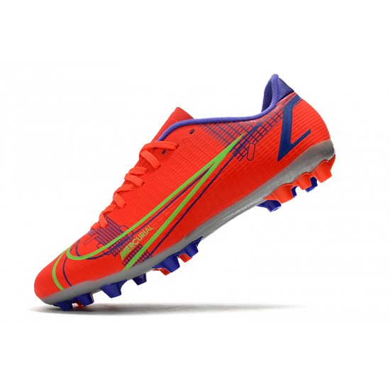 Nike Mercurial Vapor 14 Academy AG Low Red Grey Women/Men Football Boots