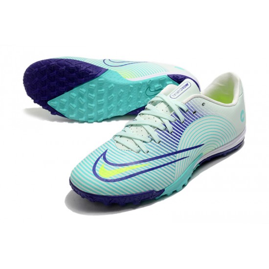 Nike Mercurial Vapor 14 Academy TF Low Turqoise Purple Men Football Boots