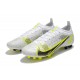 Nike Mercurial Vapor 14 Eilte PRO AG Low White Yellow Men Football Boots