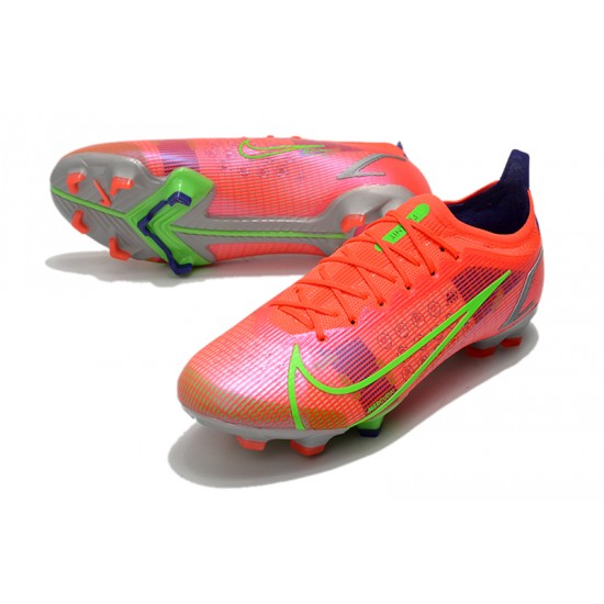 Nike Mercurial Vapor 14 Elite FG Low Pink Yellow Men Football Boots