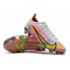 Nike Mercurial Vapor 14 Elite FG Low White Pink Men Football Boots