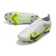 Nike Mercurial Vapor 14 Elite FG Low White Yellow Black Woemn And Men Football Boots