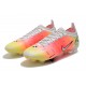 Nike Mercurial Vapor 14 Elite FG Low White Yellow Pink Woemn And Men Football Boots