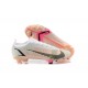 Nike Mercurial Vapor 14 Elite FG White Black Yellow Low Men Football Boots