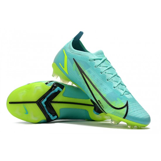 Nike Mercurial Vapor 14 Elite MDS FG Low Turqoise Green Woemn And Men Football Boots