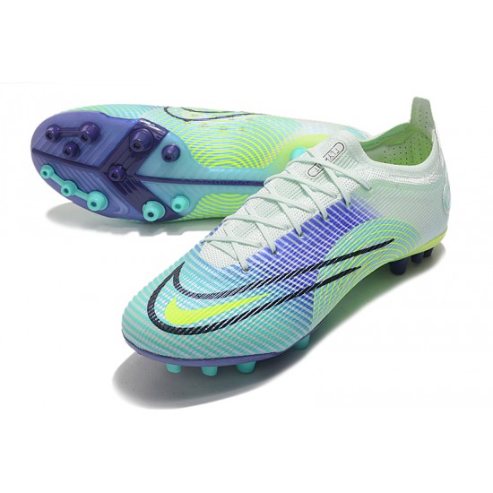 Nike Mercurial Vapor 14 Elite PRO AG Low Lingt Green Purple Women/Men Football Boots