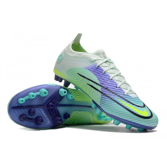 Nike Mercurial Vapor 14 Elite PRO AG Low Lingt Green Purple Women/Men Football Boots