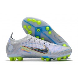 Nike Mercurial Vapor 14 Elite PRO AG Low White Blue Women/Men Football Boots