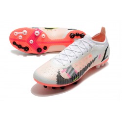 Nike Mercurial Vapor 14 Elite PRO AG Low White Red Women/Men Football Boots