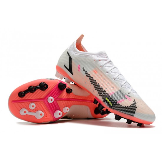 Nike Mercurial Vapor 14 Elite PRO AG Low White Red Women/Men Football Boots